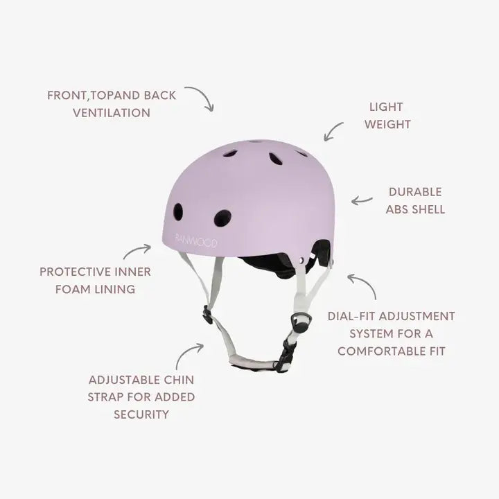ECO SCOOTER & HELMET SET LAVENDER