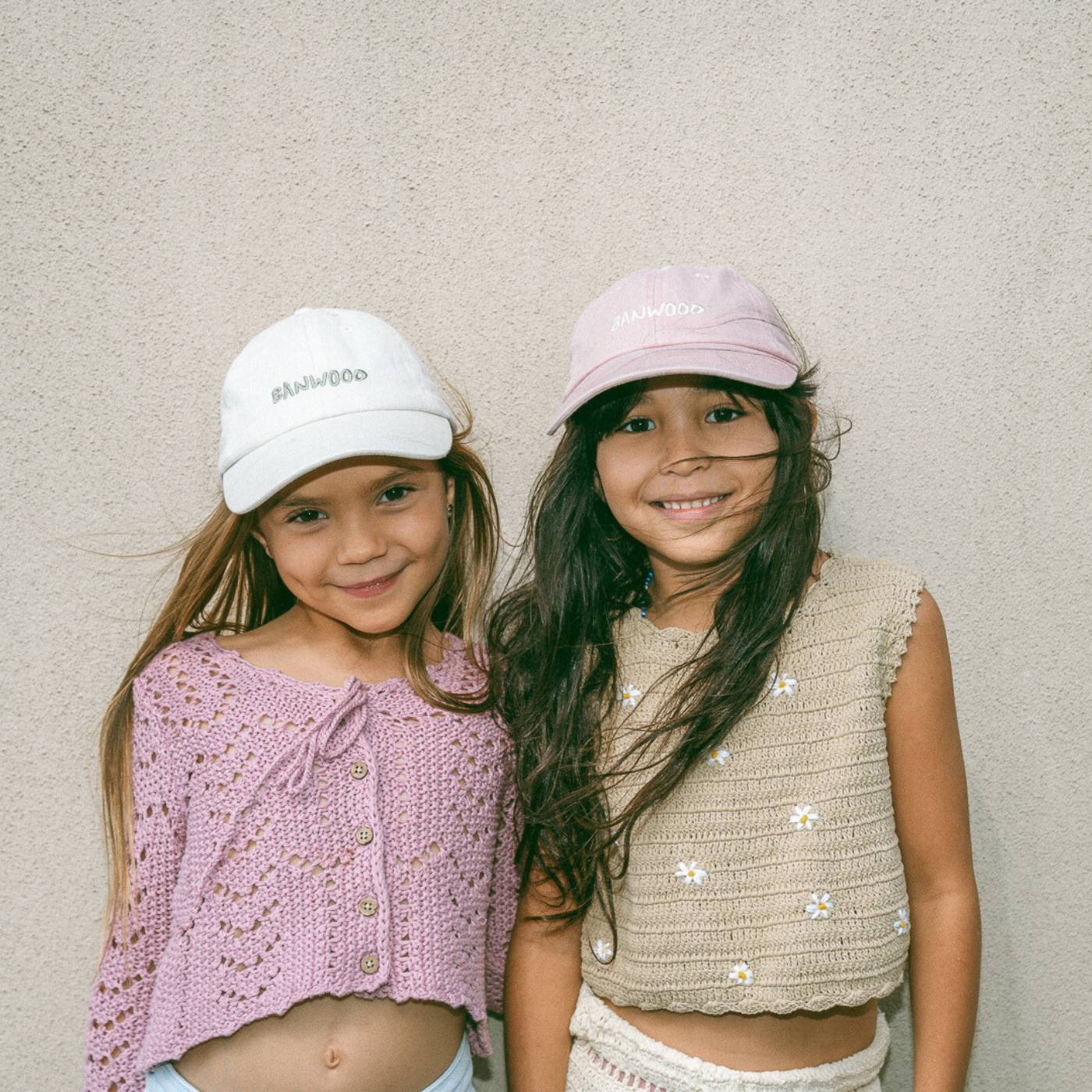 Gorra Banwood Washed 5 Panel - Rosa