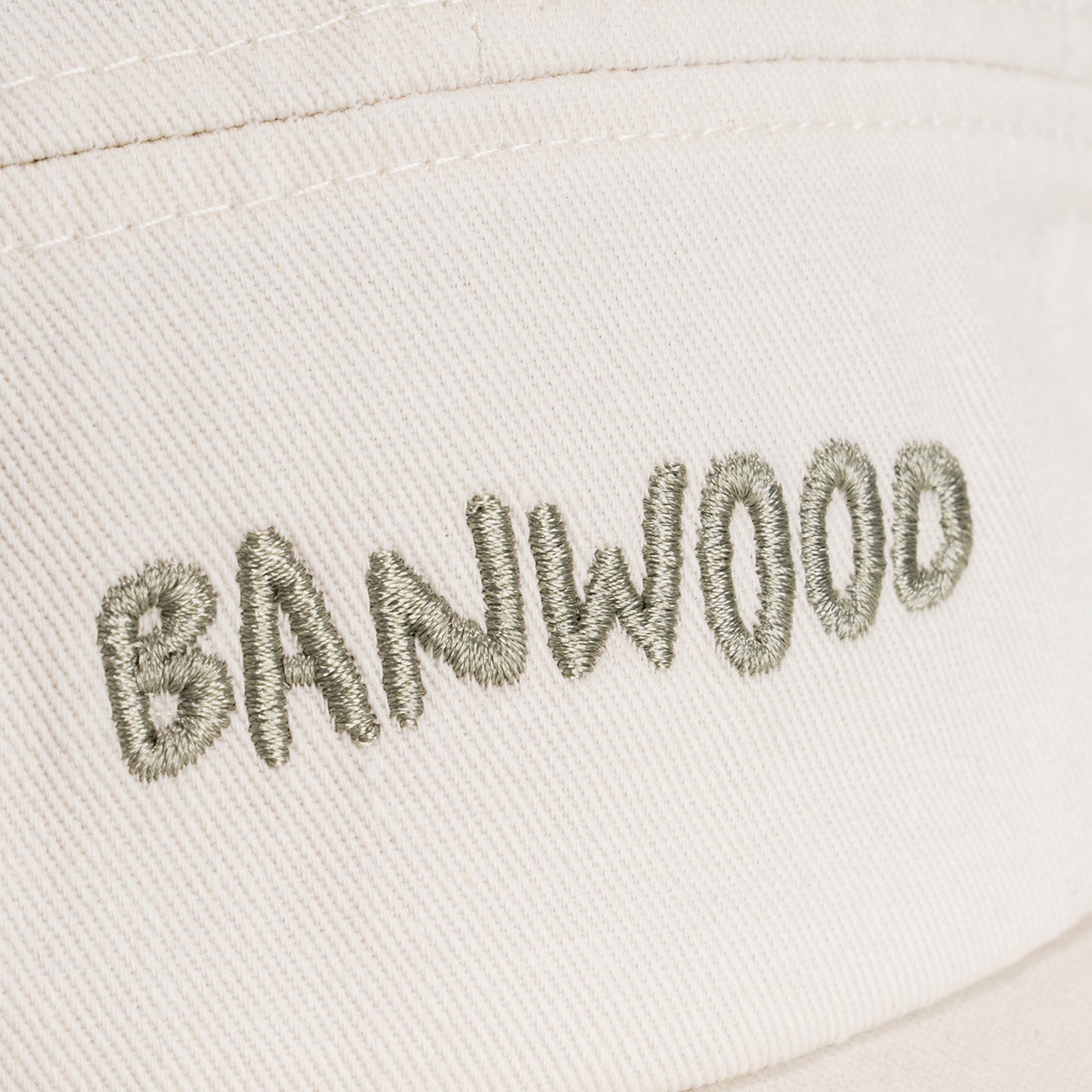 Gorra Banwood Washed 5 Panel - Crema