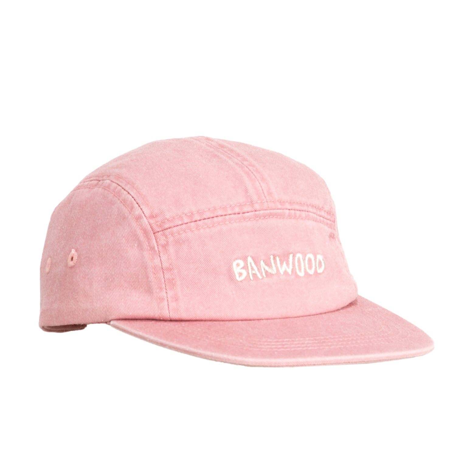 Gorra Banwood Washed 5 Panel - Rosa