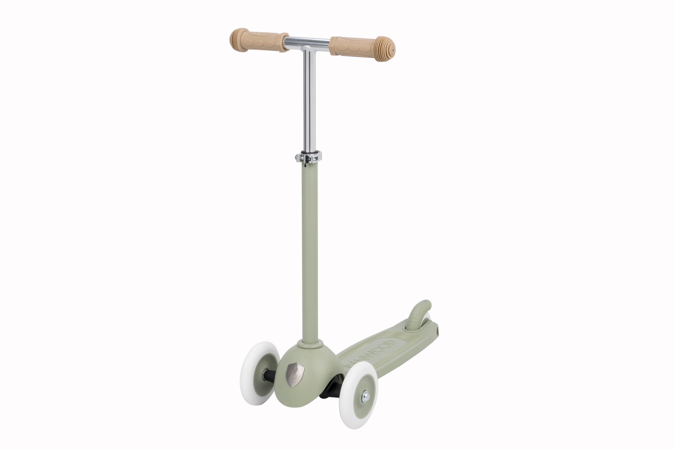 Banwood Eco Scooter Olive — recycled materials detail