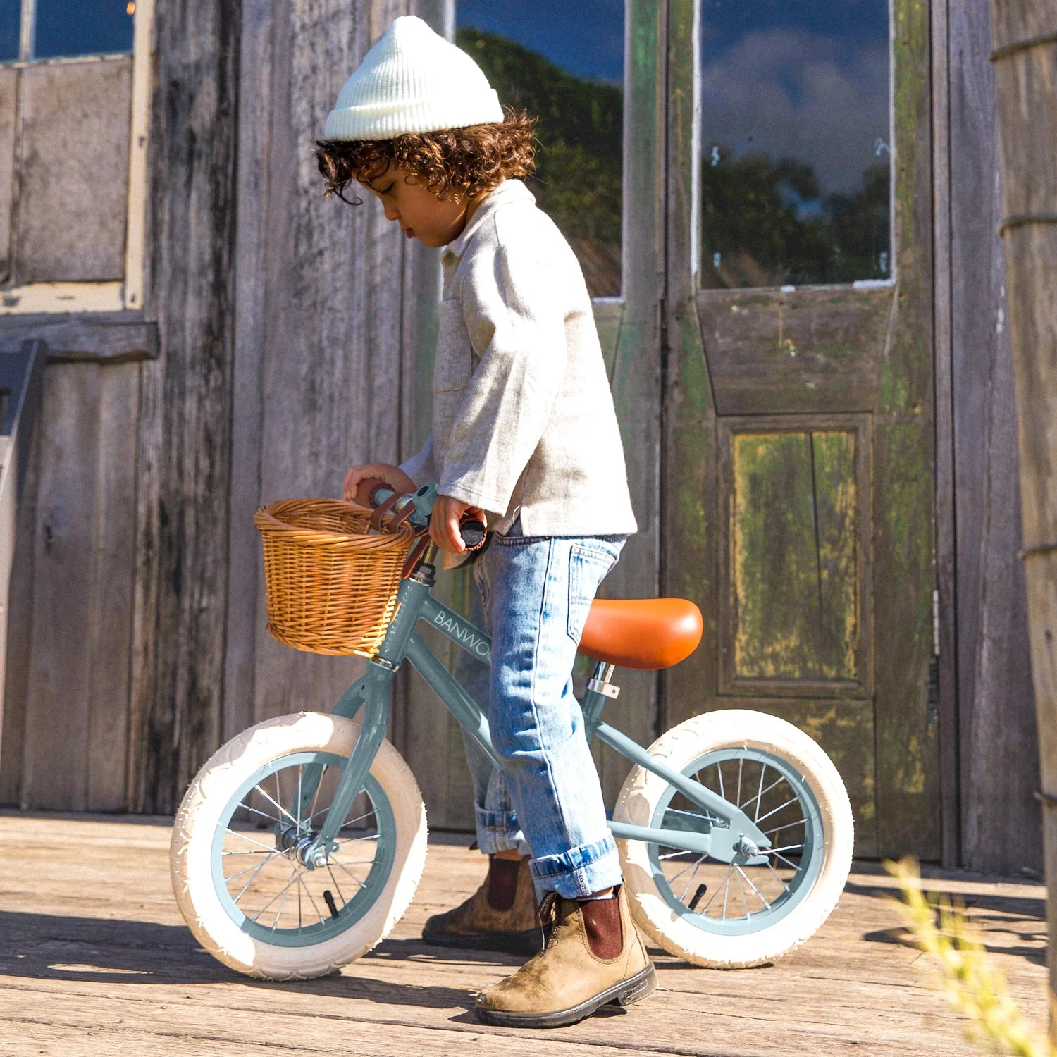 BANWOOD BALANCE BIKE FIRST GO VINTAGE - TEAL