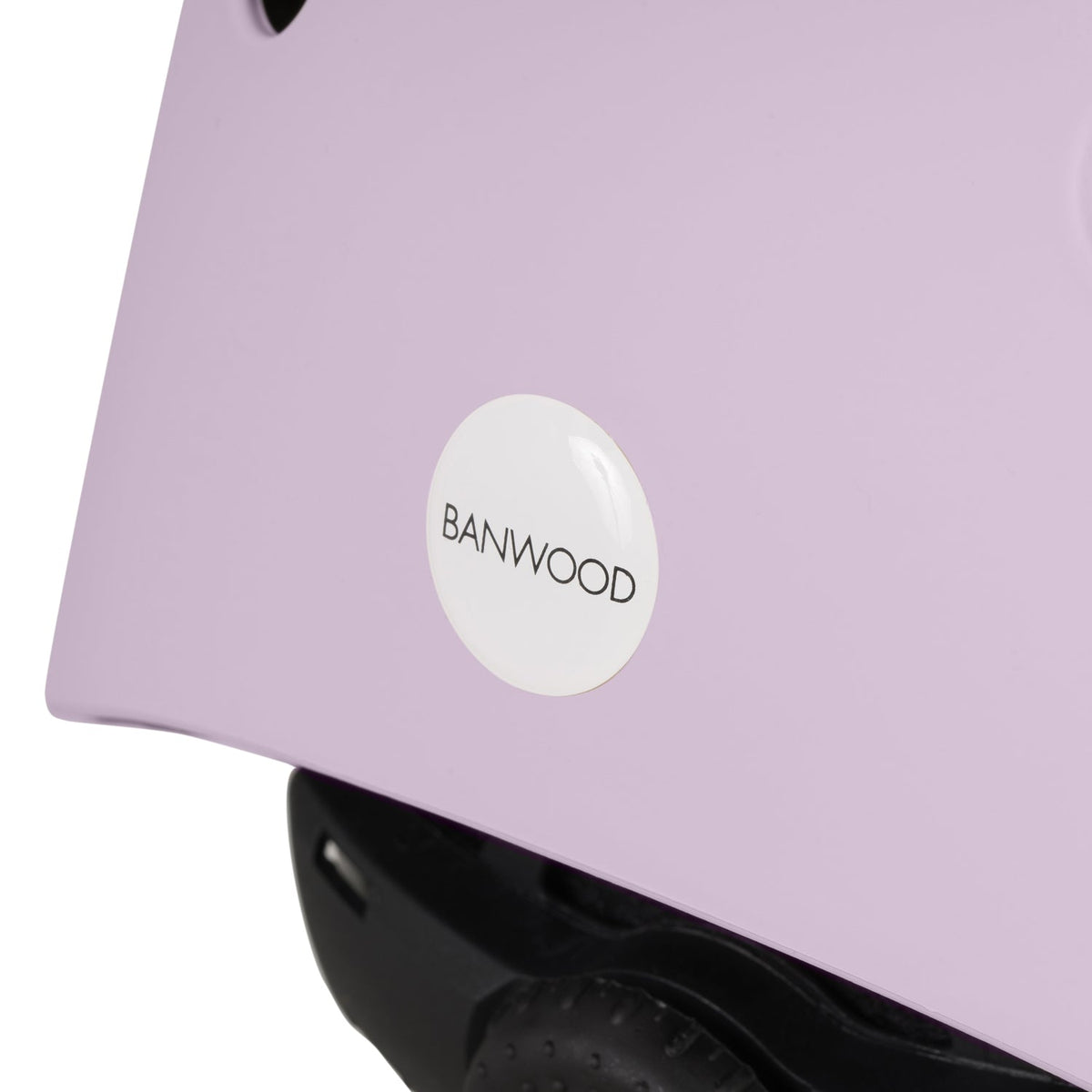 Banwood Eco Helmet Lavender — back view