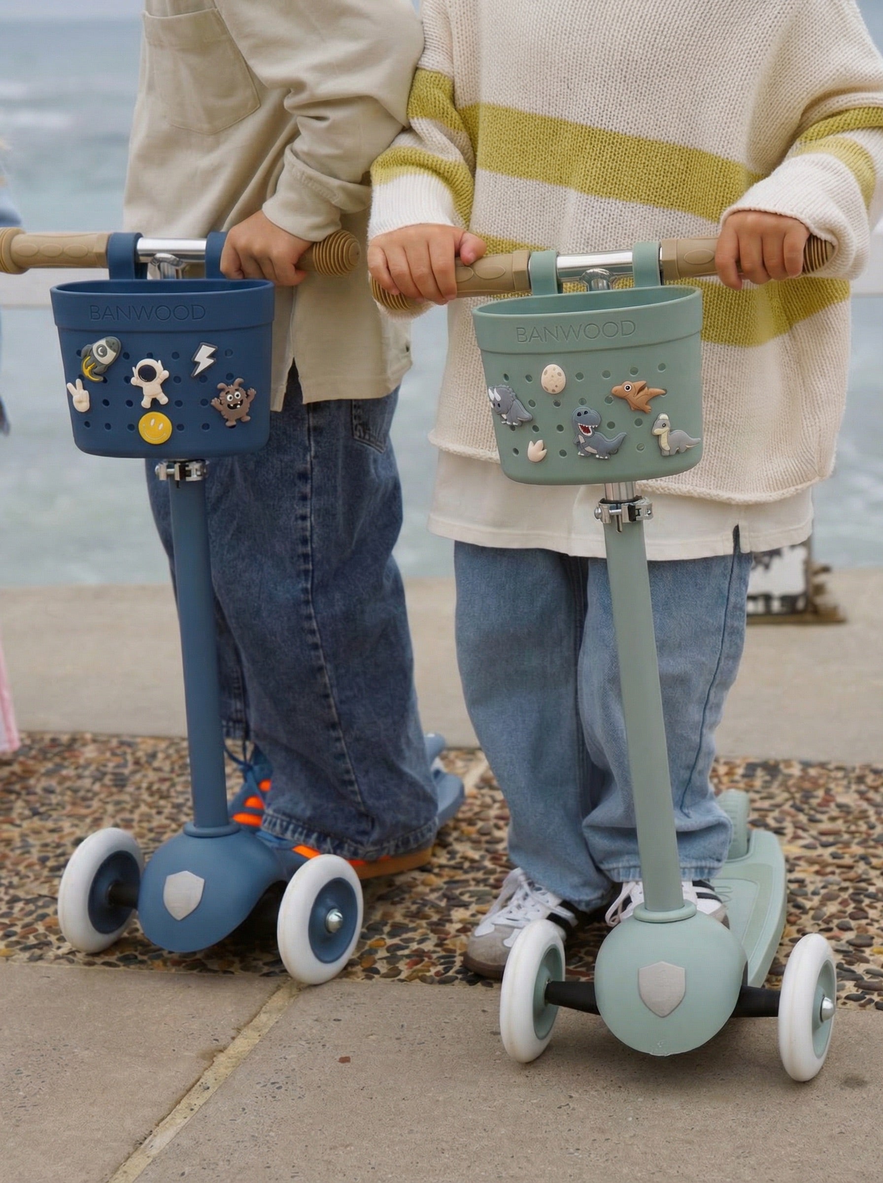 Pin & Ride Basket Banwood - Olive