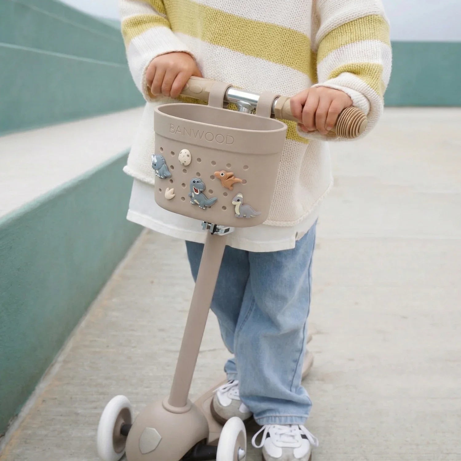 Pin & Ride Basket Banwood - Sand