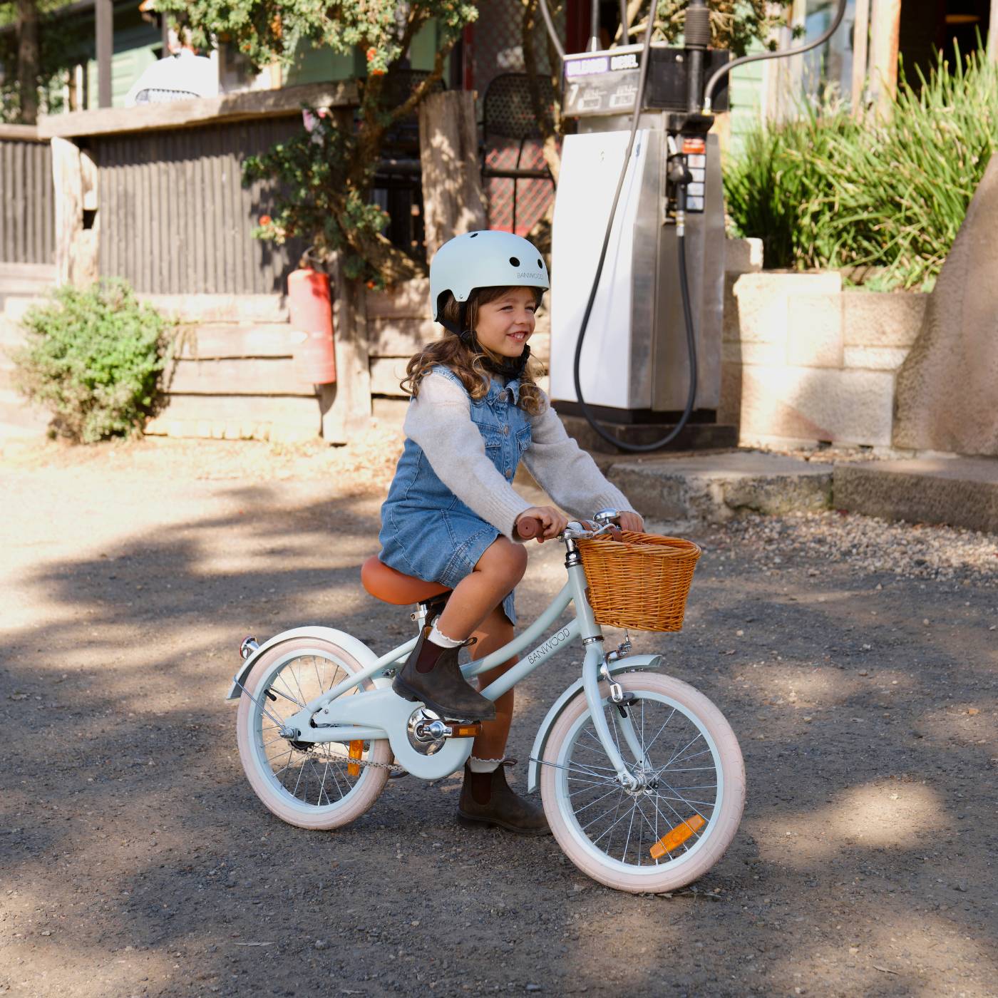 BANWOOD CLASSIC BIKE 16" VINTAGE - PALE MINT