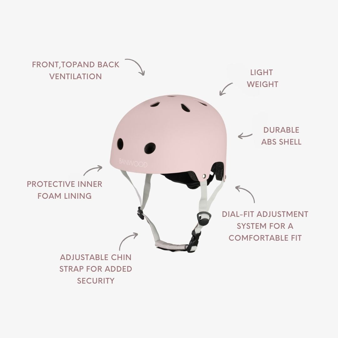 BANWOOD HELMET FADED PINK St