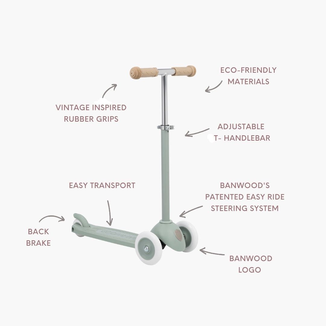 BANWOOD ECO SCOOTER CLAY