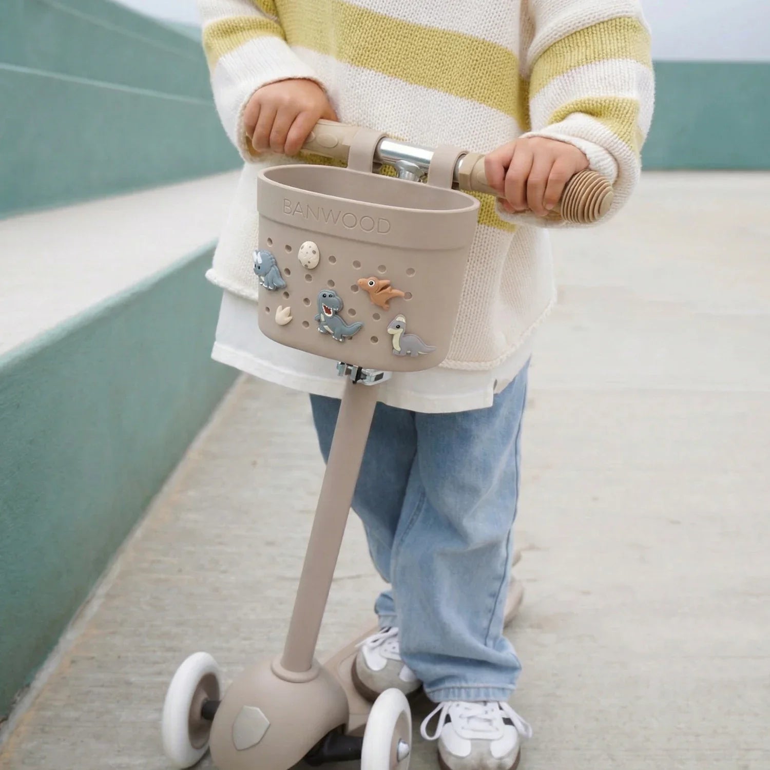 Banwood Basket Pins - Dinosaurs