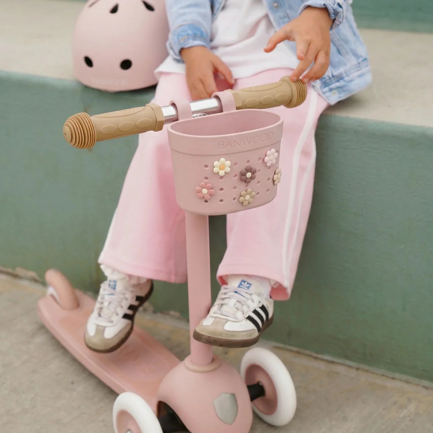 Banwood Basket Pins - Flowers