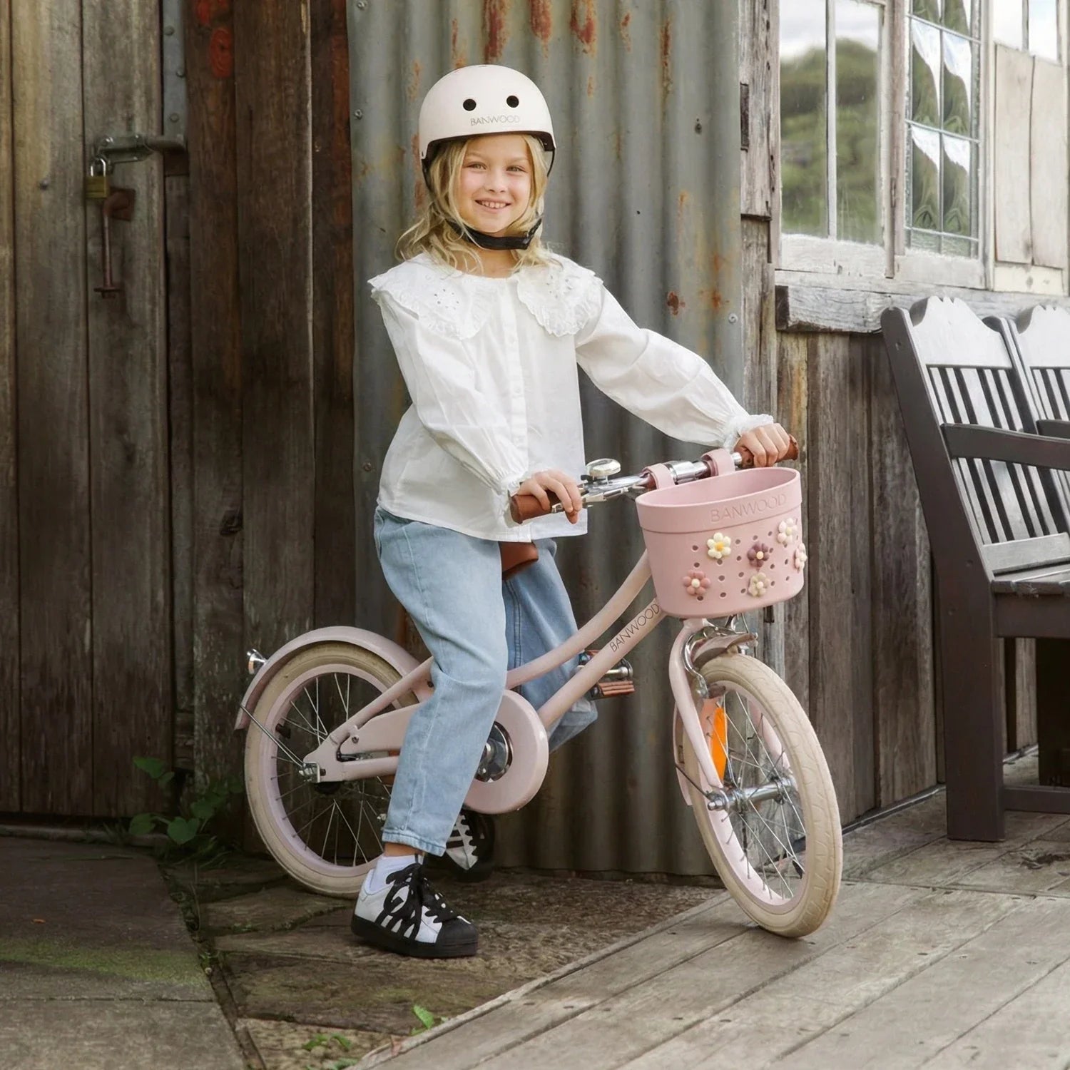 Banwood Basket Pins - Flowers