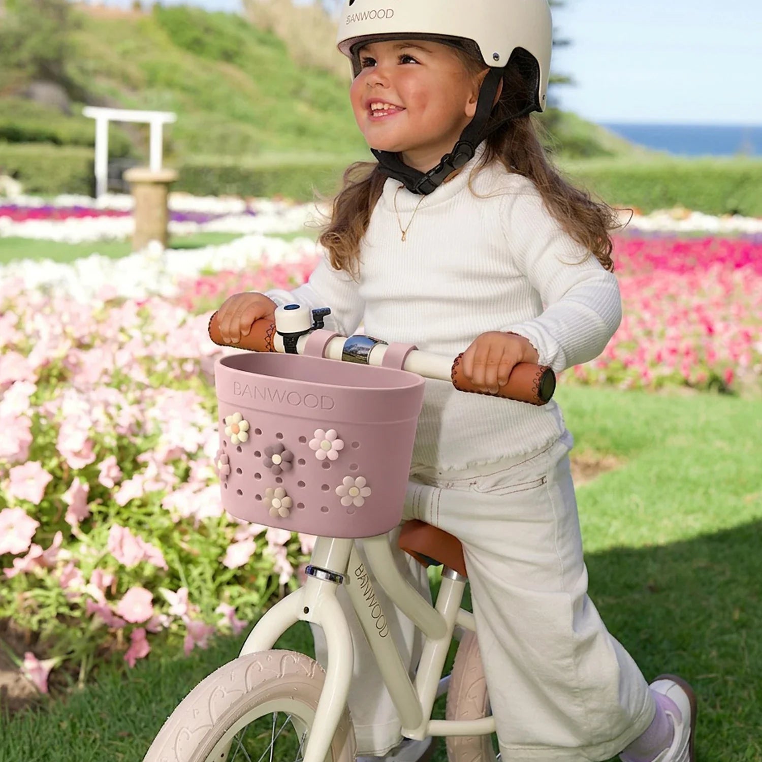 Banwood Basket Pins - Flowers