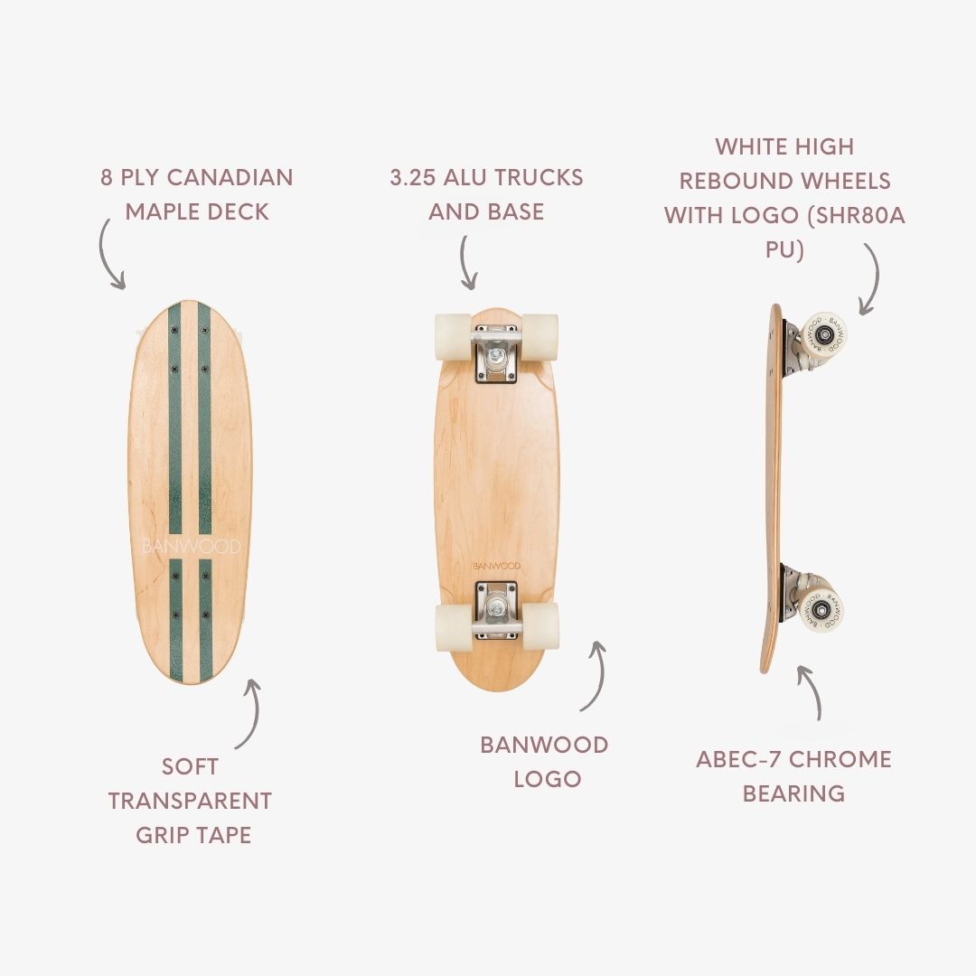Skateboard - Green