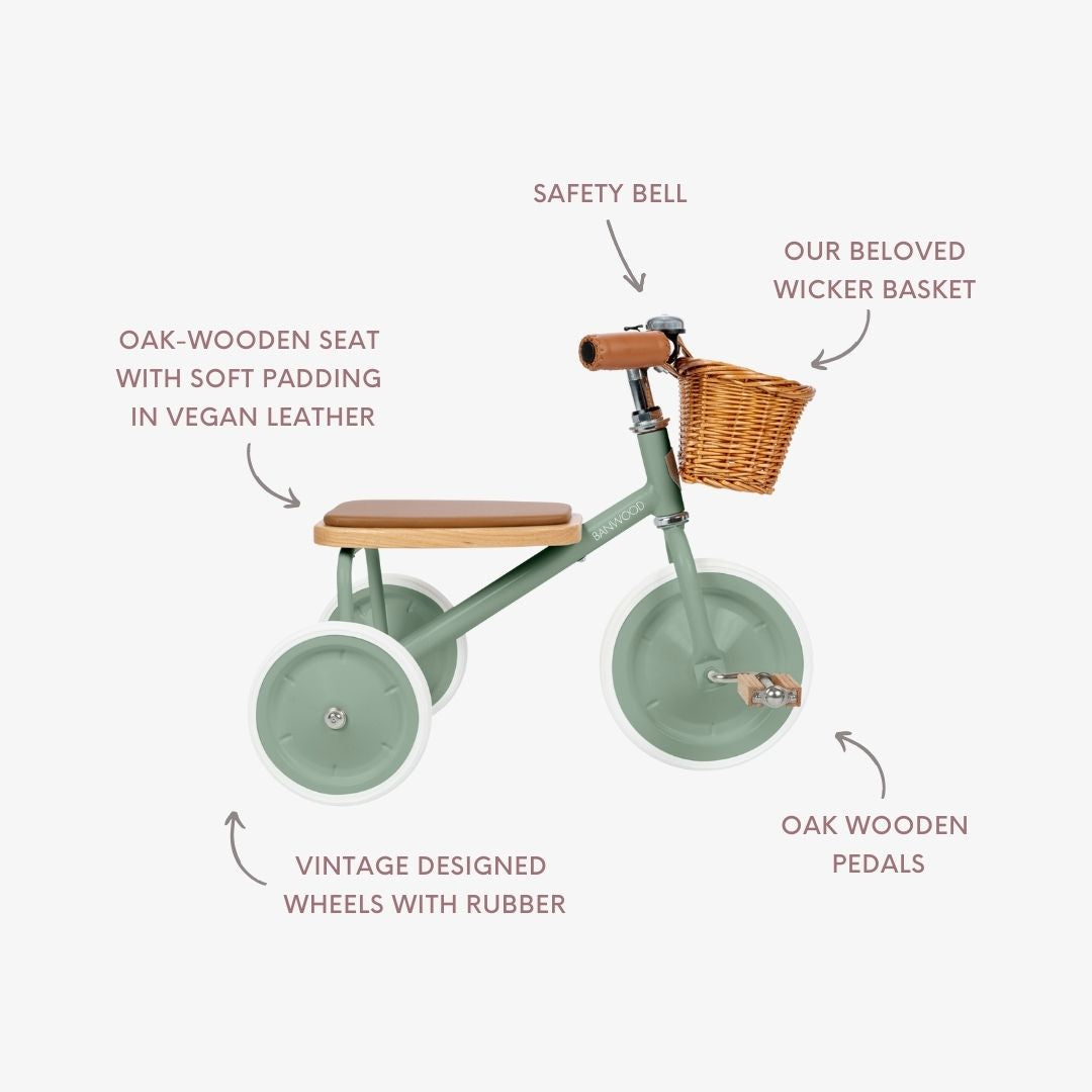 Trike vintage Banwood - Forest