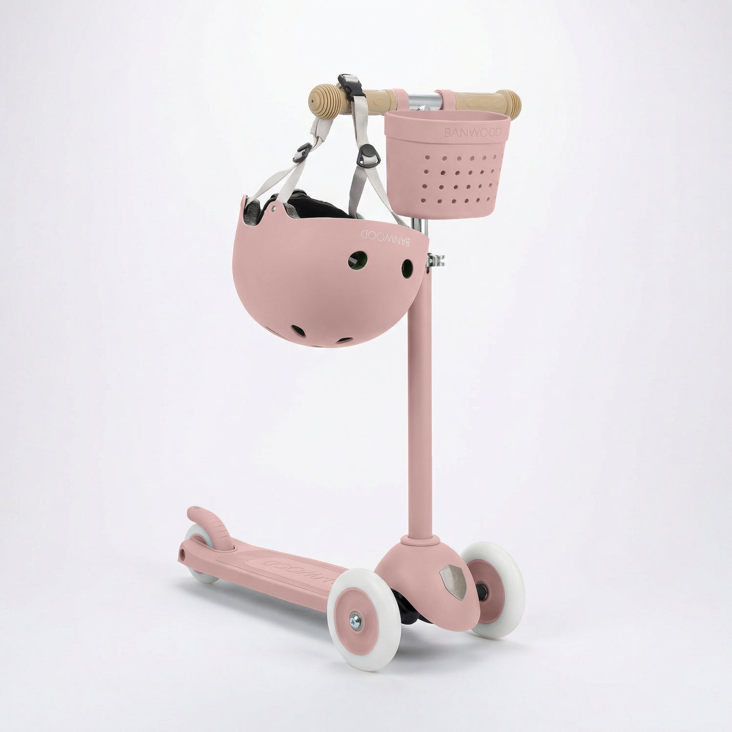 ECO SCOOTER & HELMET SET DUSTYROSE
