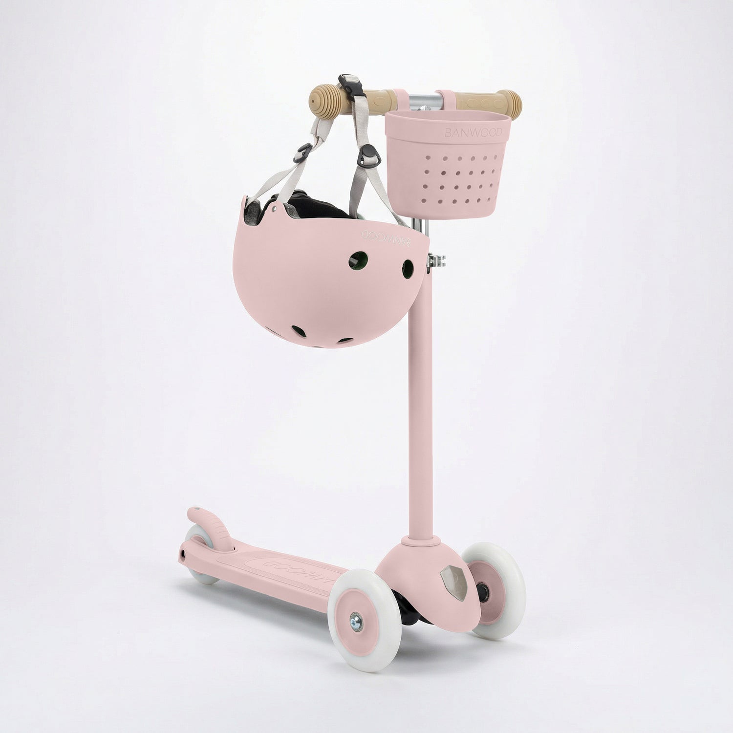 ECO SCOOTER & HELMET SET FADEDPINK