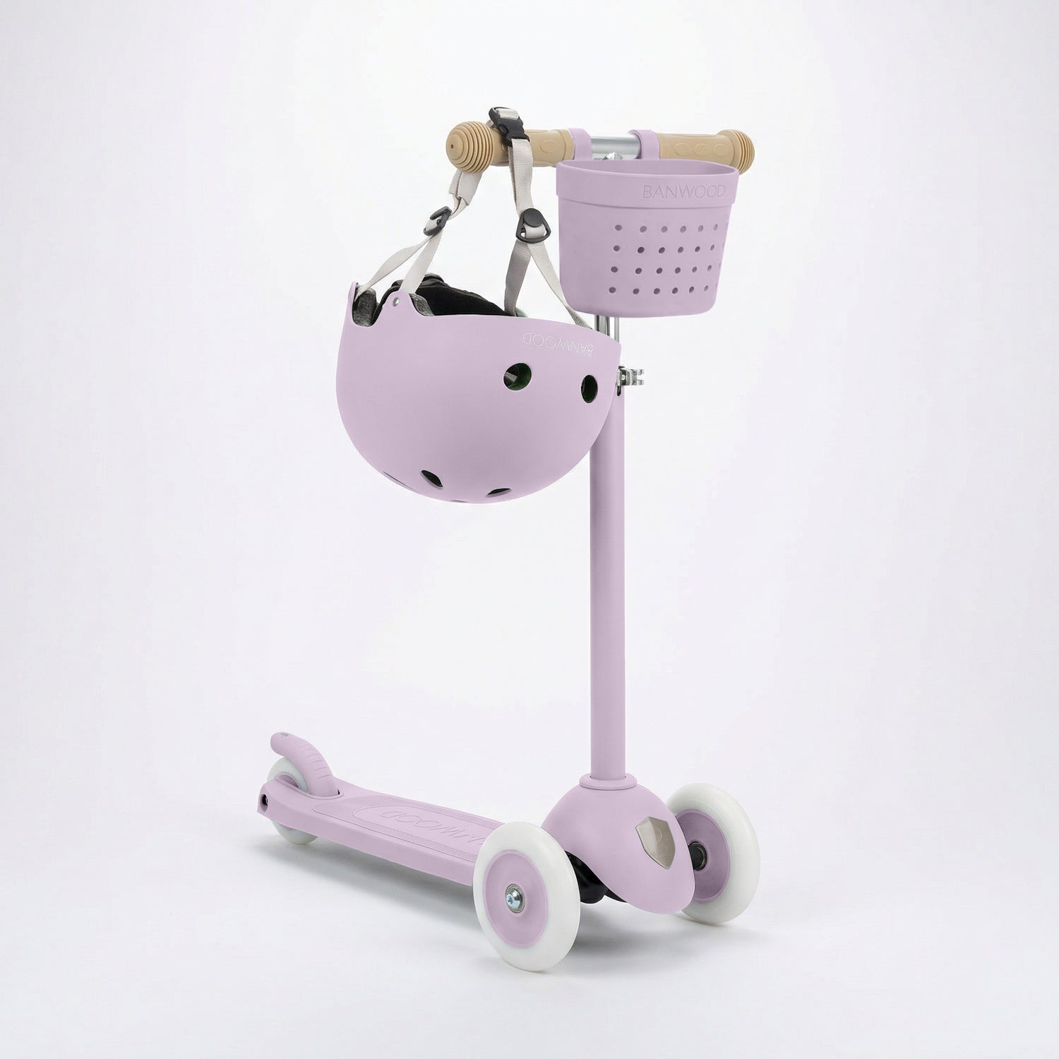 ECO SCOOTER & HELMET SET LAVENDER