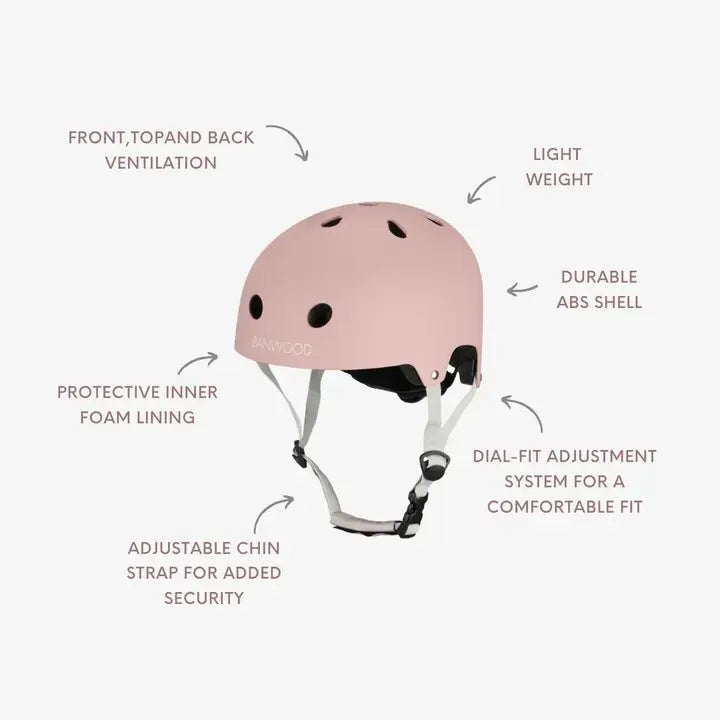 ECO SCOOTER & HELMET SET DUSTYROSE