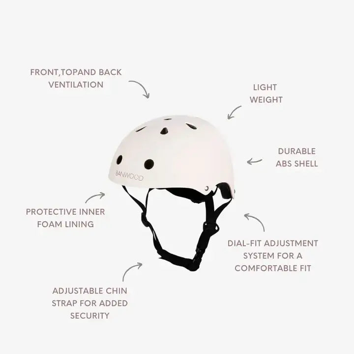 BANWOOD BALANCE BIKE & HELMET SET - PINK