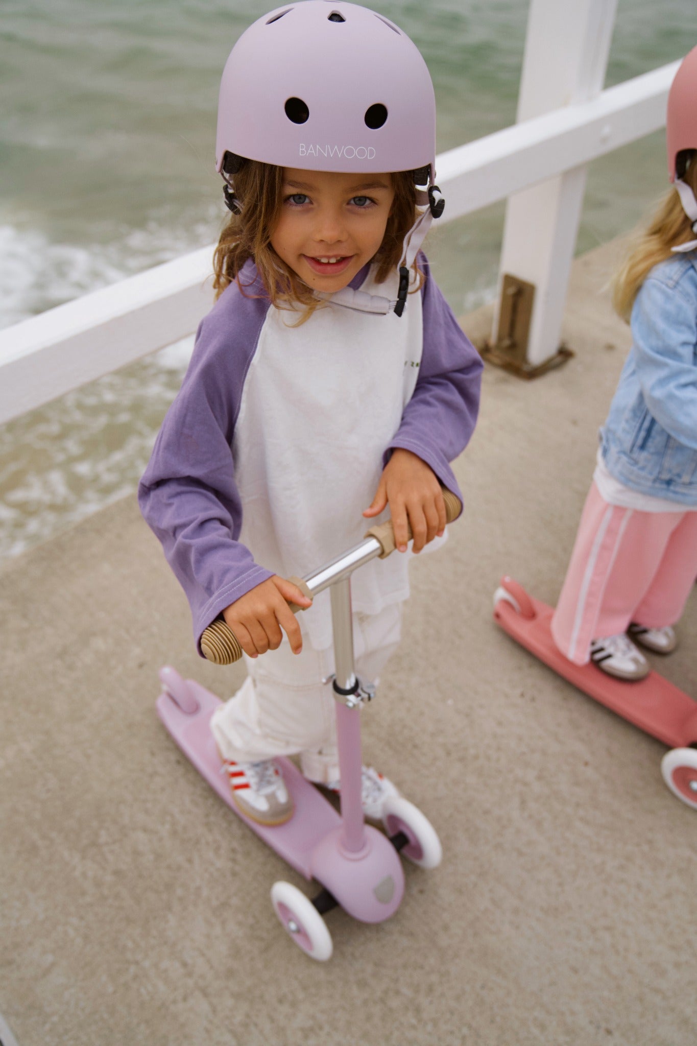ECO SCOOTER & HELMET SET LAVENDER