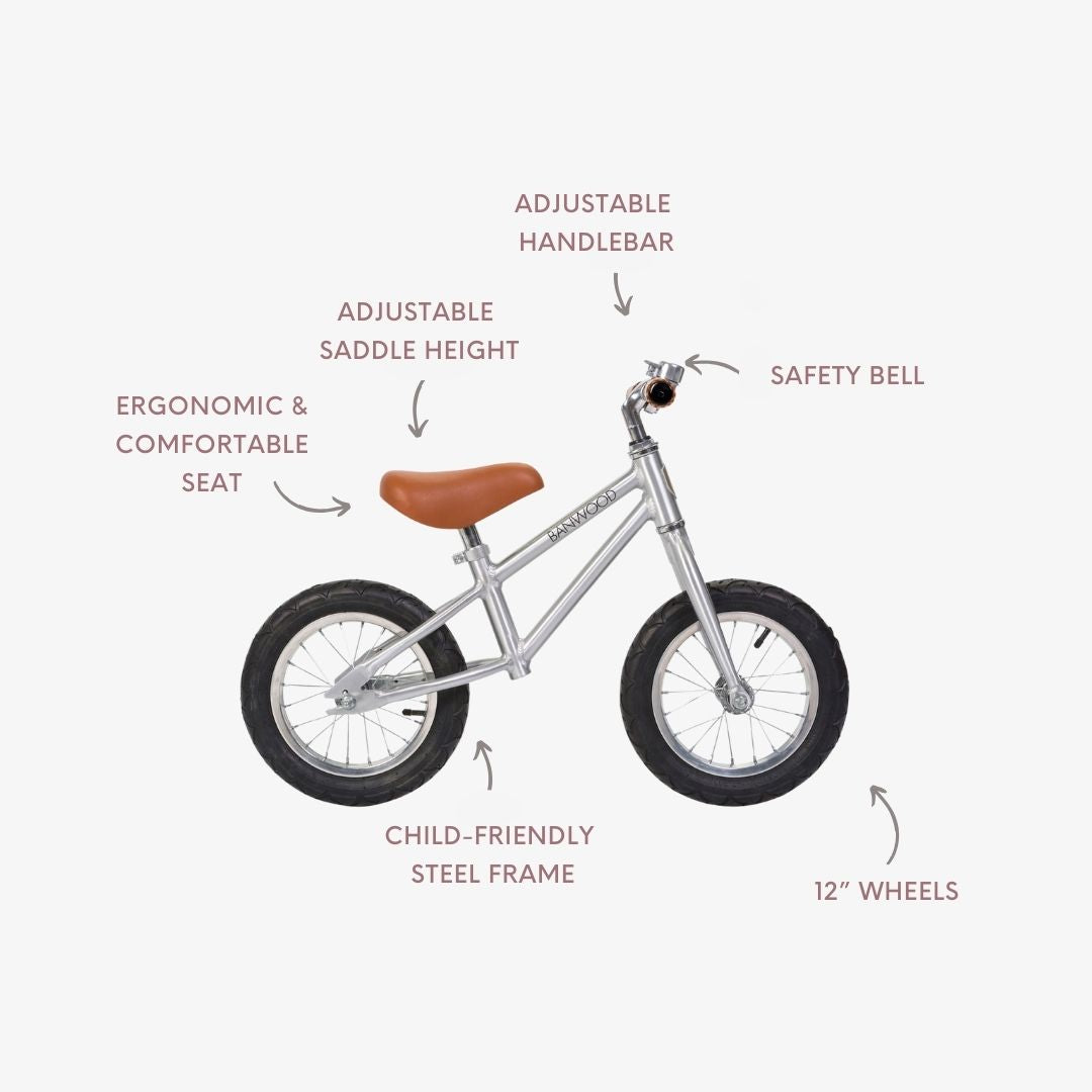 Bicicleta de equilibrio - Cromo