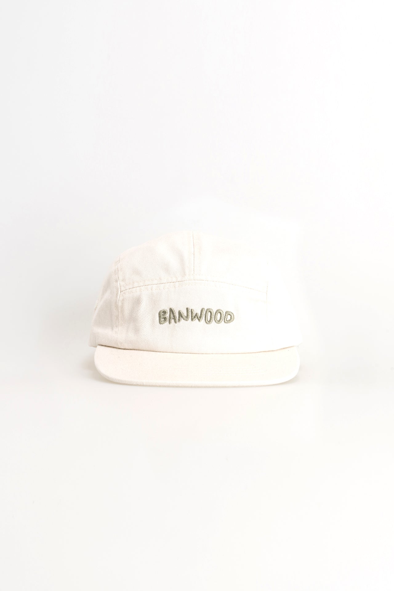 Gorra Banwood Washed 5 Panel - Crema