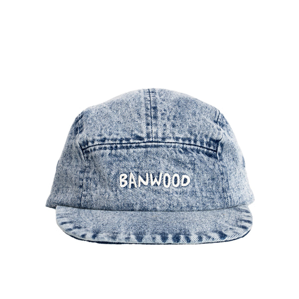Banwood Kids 5-Panel Cap, Denim — Vintage Cycling Style | Banwood USA