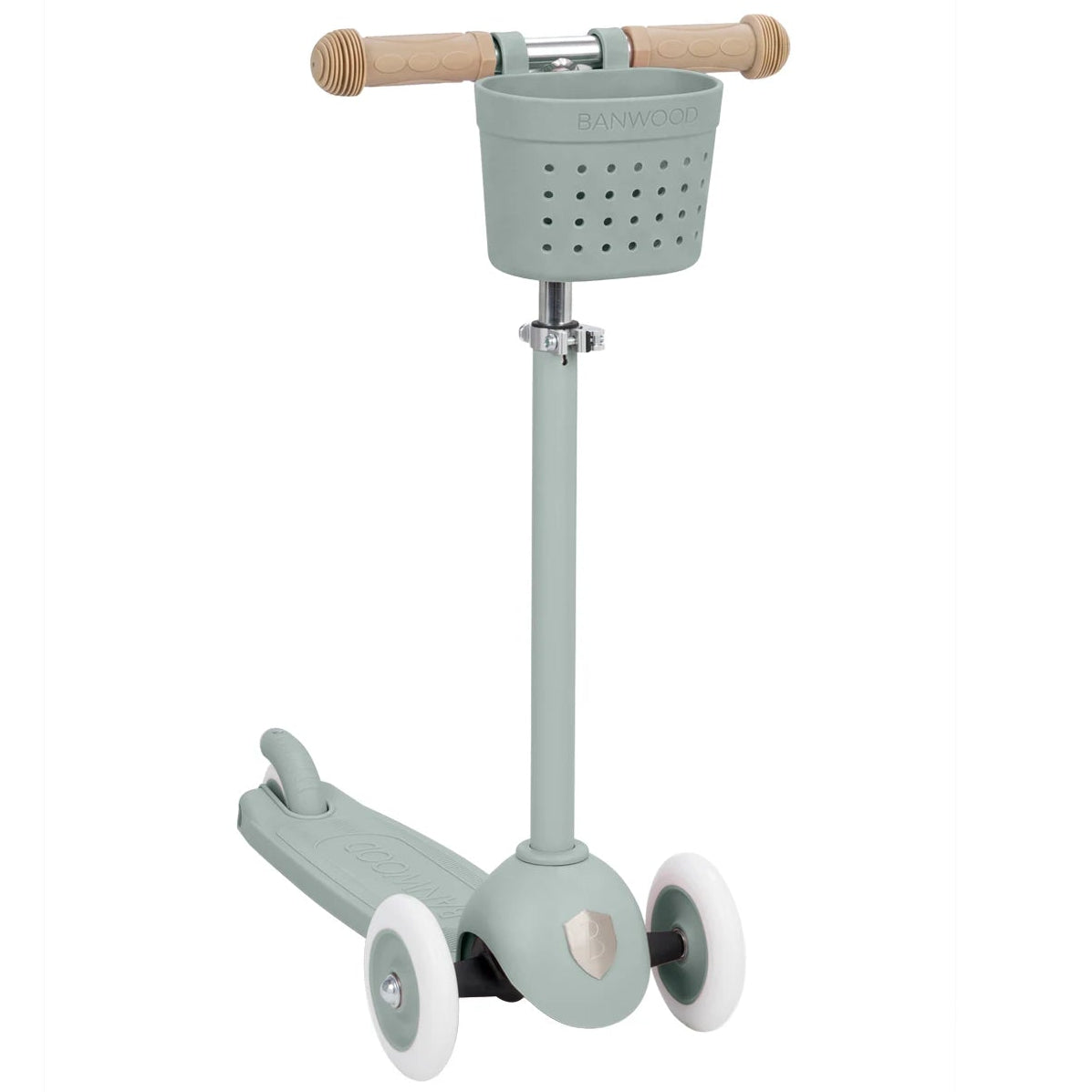 Banwood Eco Kids Scooter in Clay — recycled 3-wheel kids scooter for ages 3+
