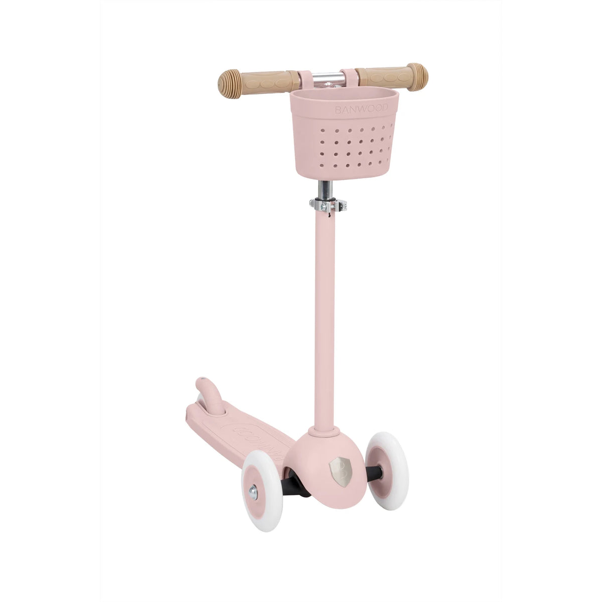 Eco Kids Scooter – Faded Pink (Ages 3+) | Banwood USA