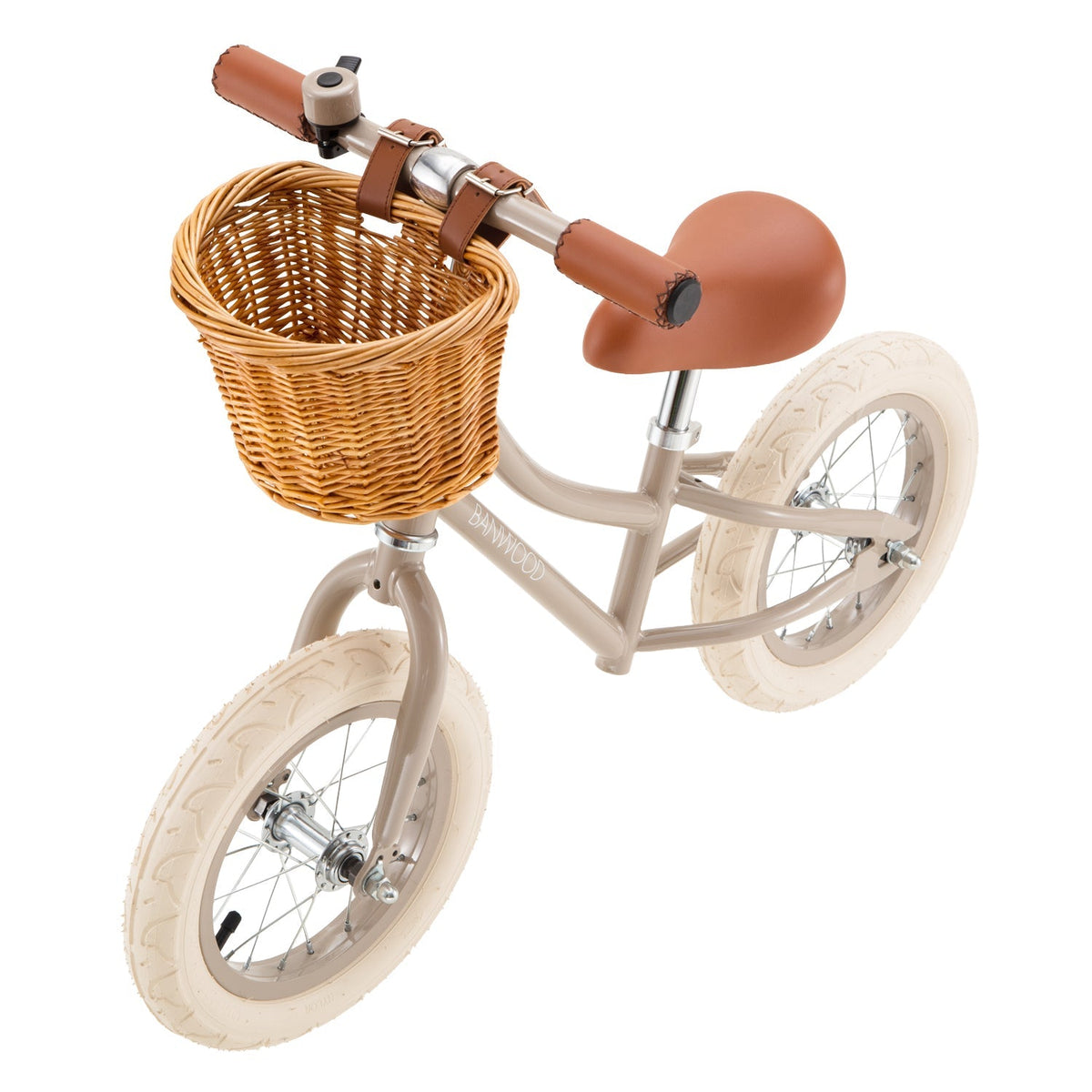 Banwood Balance Bike Cream — handlebar detail