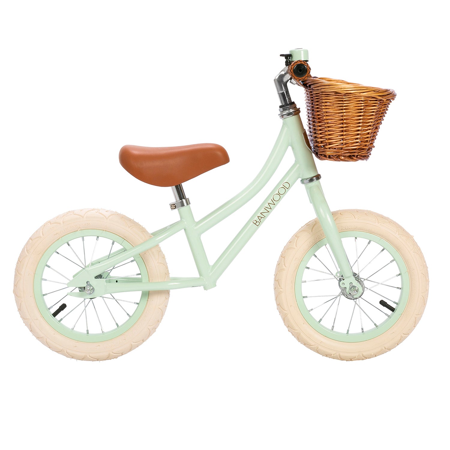 Bicicleta de equilibrio vintage Banwood - Menta