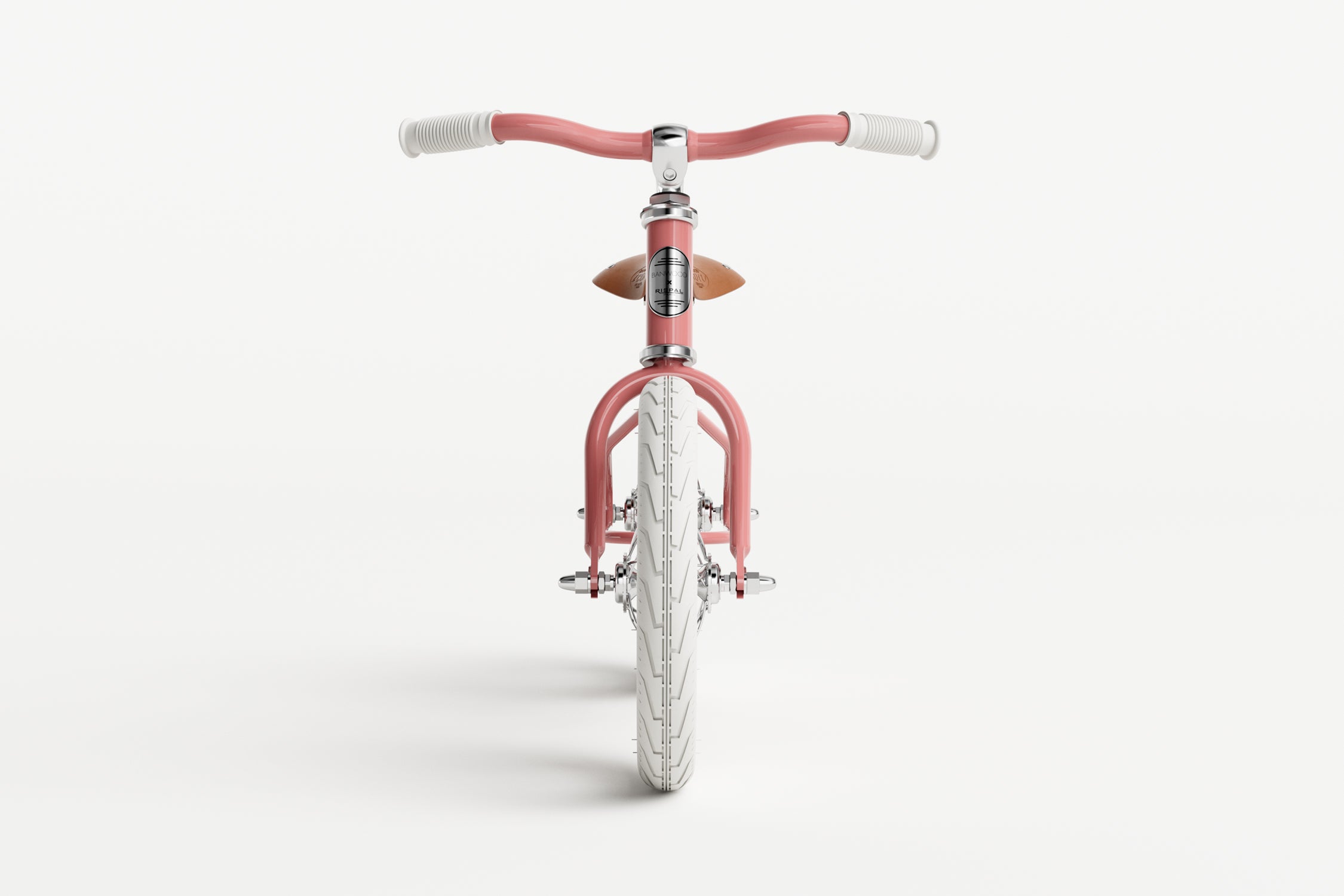 Icono de bicicleta de equilibrio - Rosa