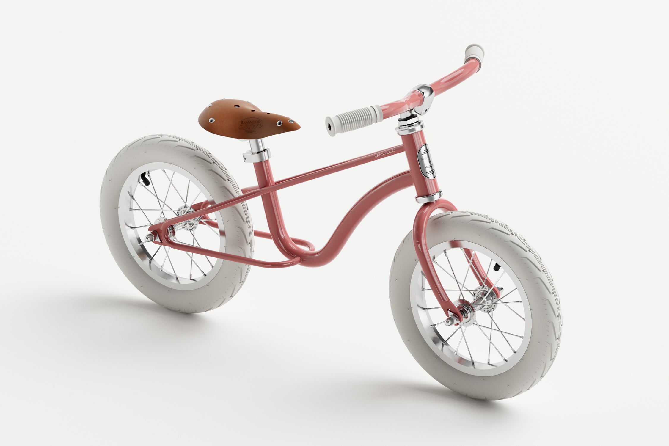 Icono de bicicleta de equilibrio - Rosa