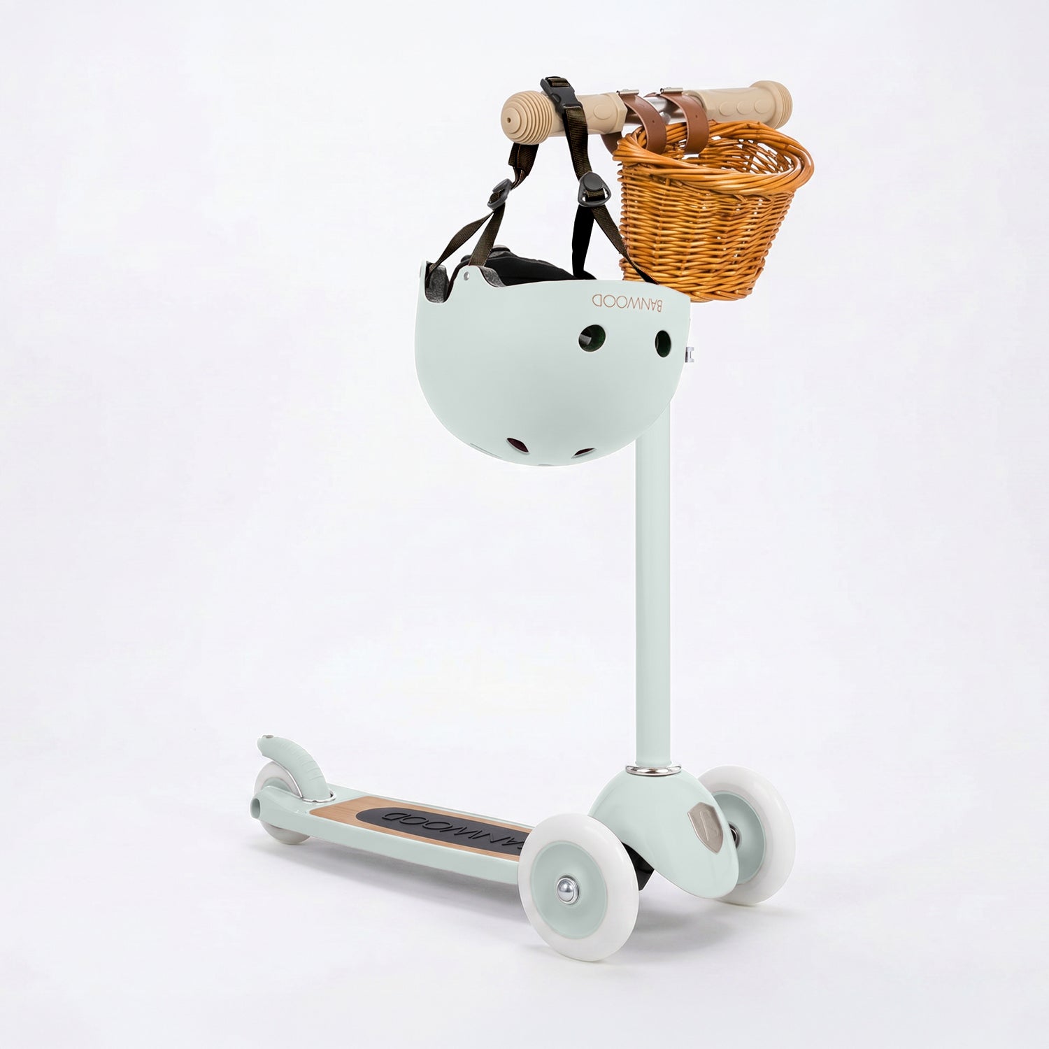 BANWOOD 3-WHEEL SCOOTER & HELMET SET - PMINT