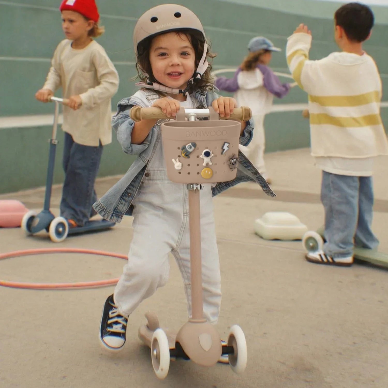 Pin & Ride Basket Banwood - Sand