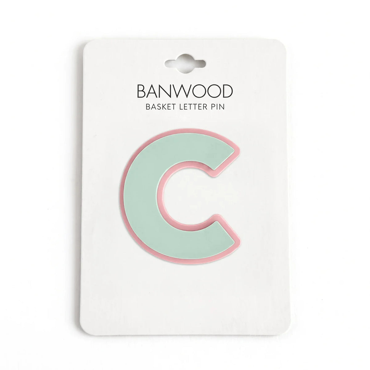 Banwood Basket Pins - C #Letter_C