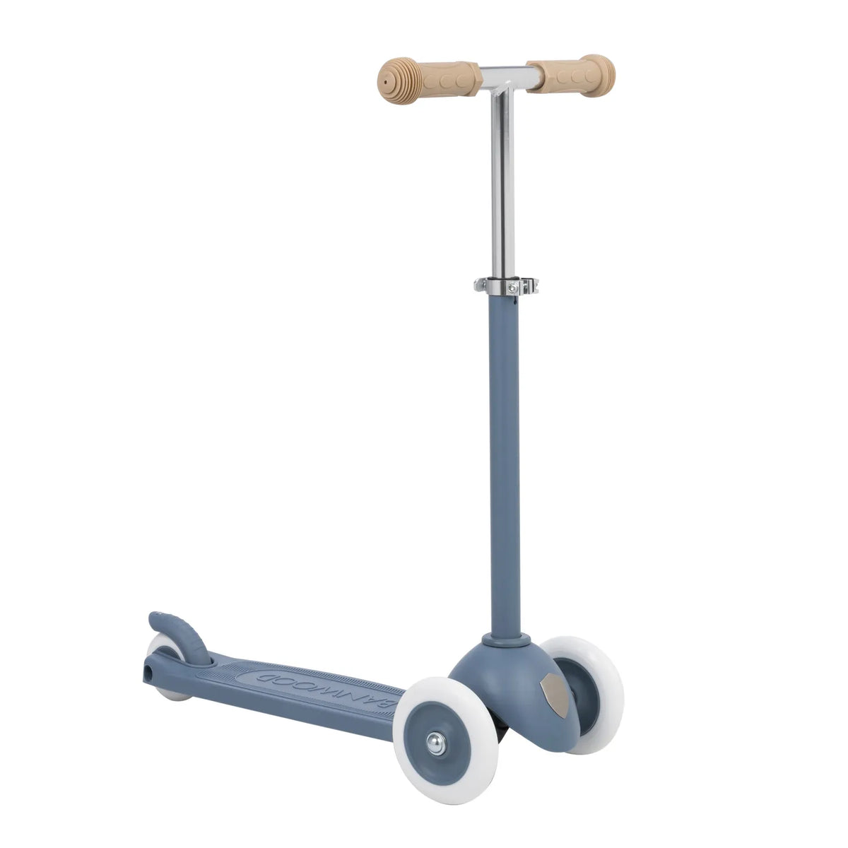 Banwood Eco Kids Scooter in Deep Sea — recycled 3-wheel kids scooter for ages 3+