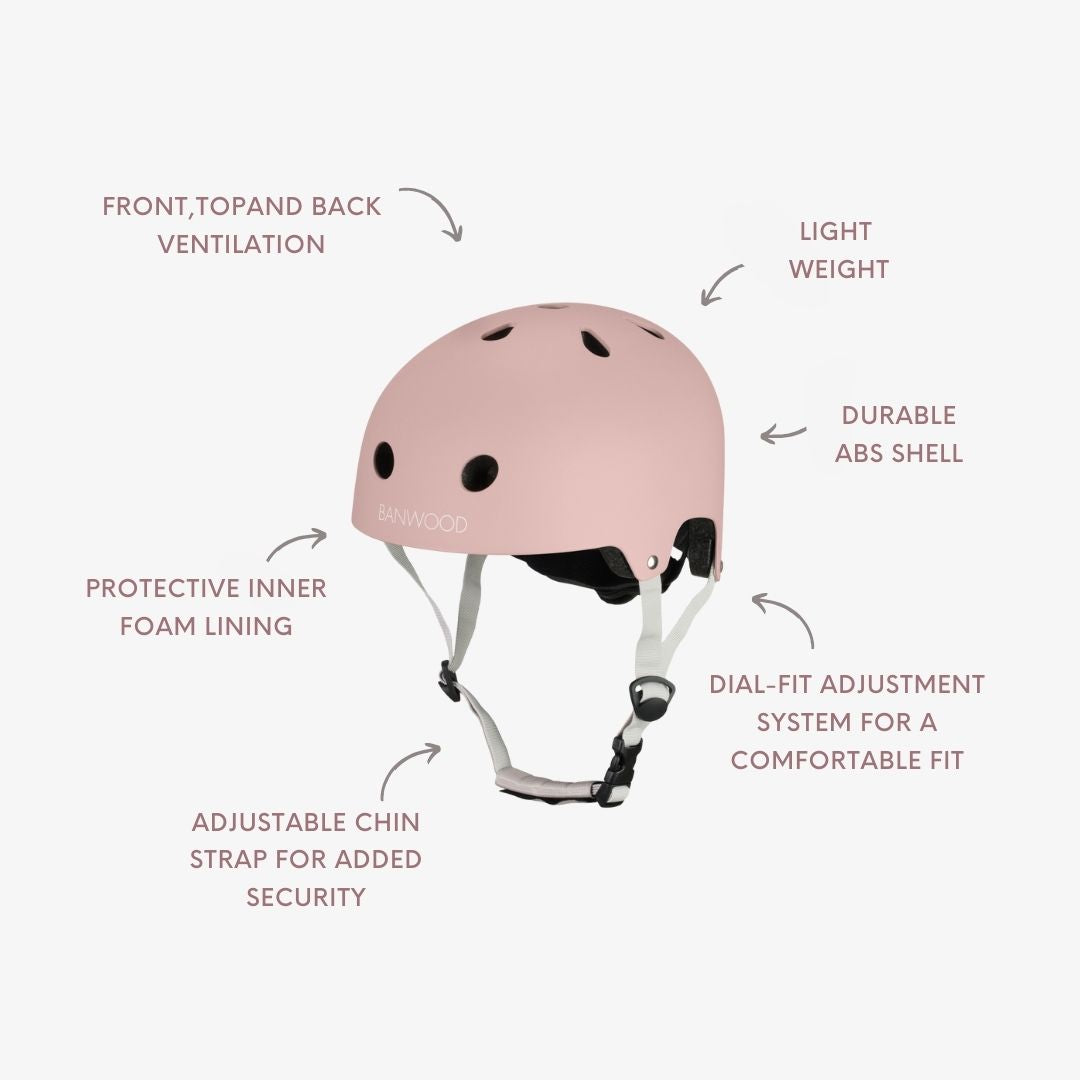 BANWOOD HELMET DUSTY ROSE