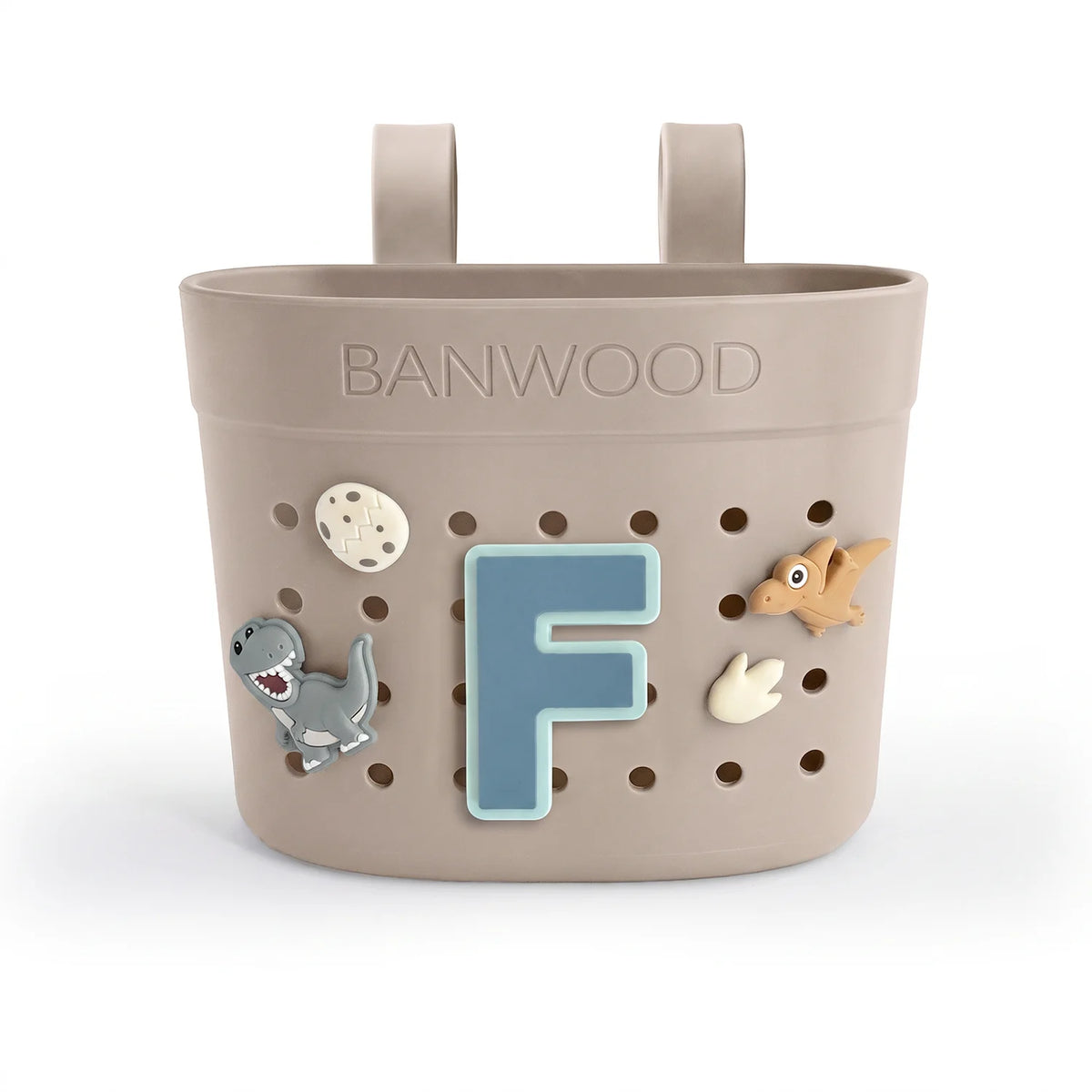 Banwood Basket Pins - F on basket #Letter_F