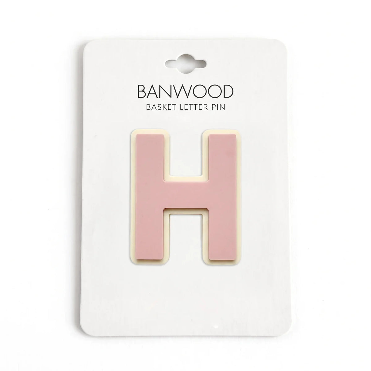 Banwood Basket Pins - H #Letter_H