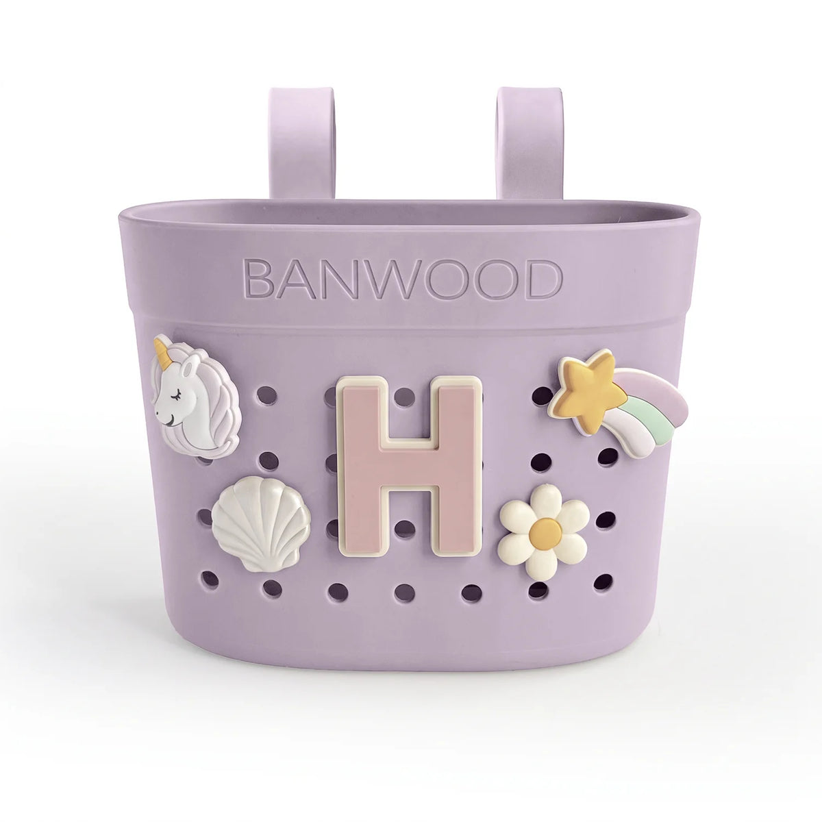 Banwood Basket Pins - H on basket #Letter_H