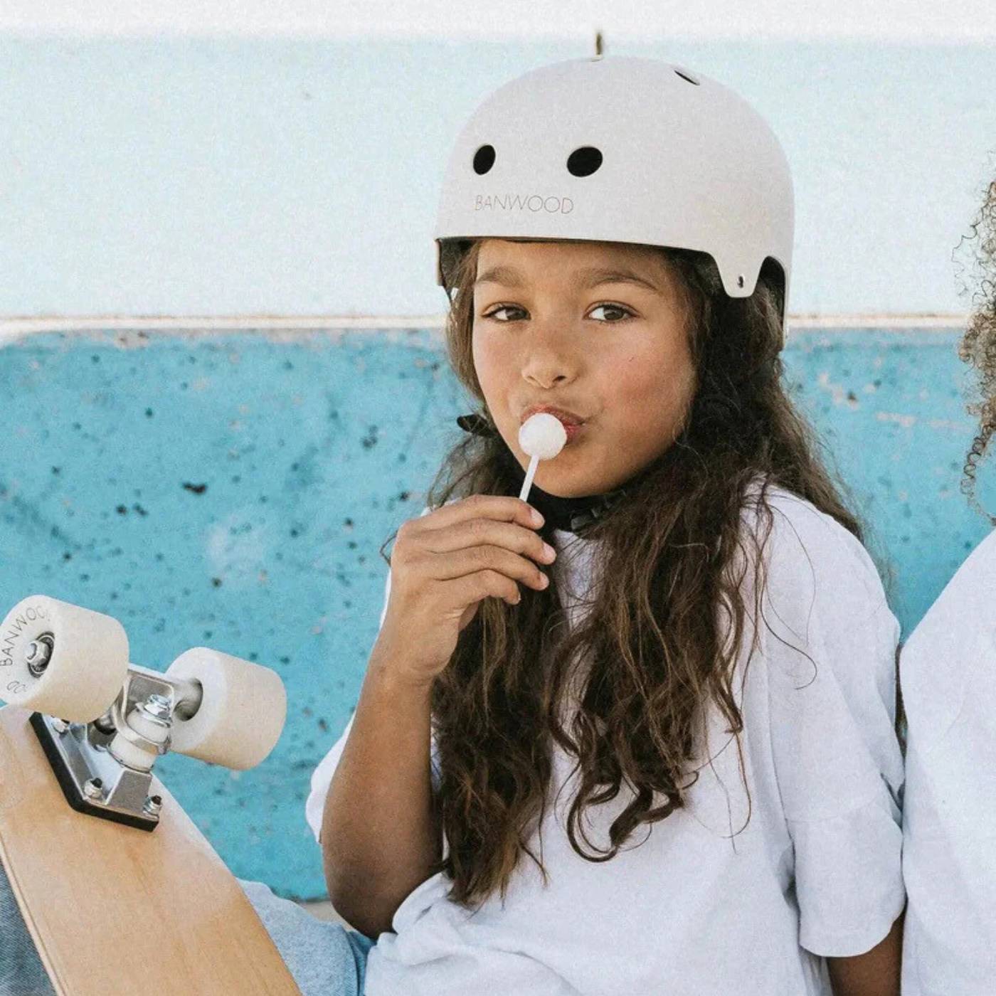 Kids Bike Helmet – Banwood White (50-54 cm)