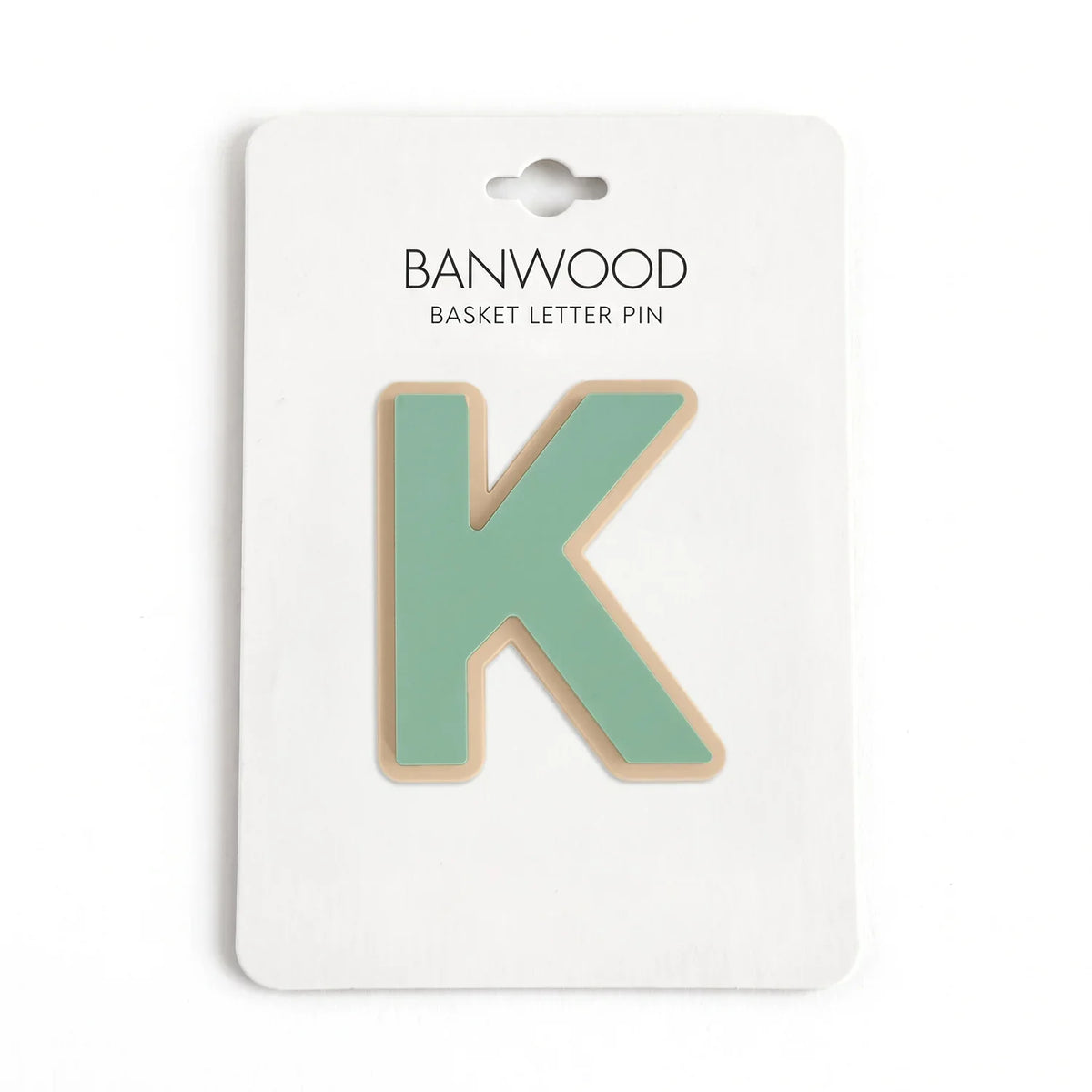 Banwood Basket Pins - K #Letter_K