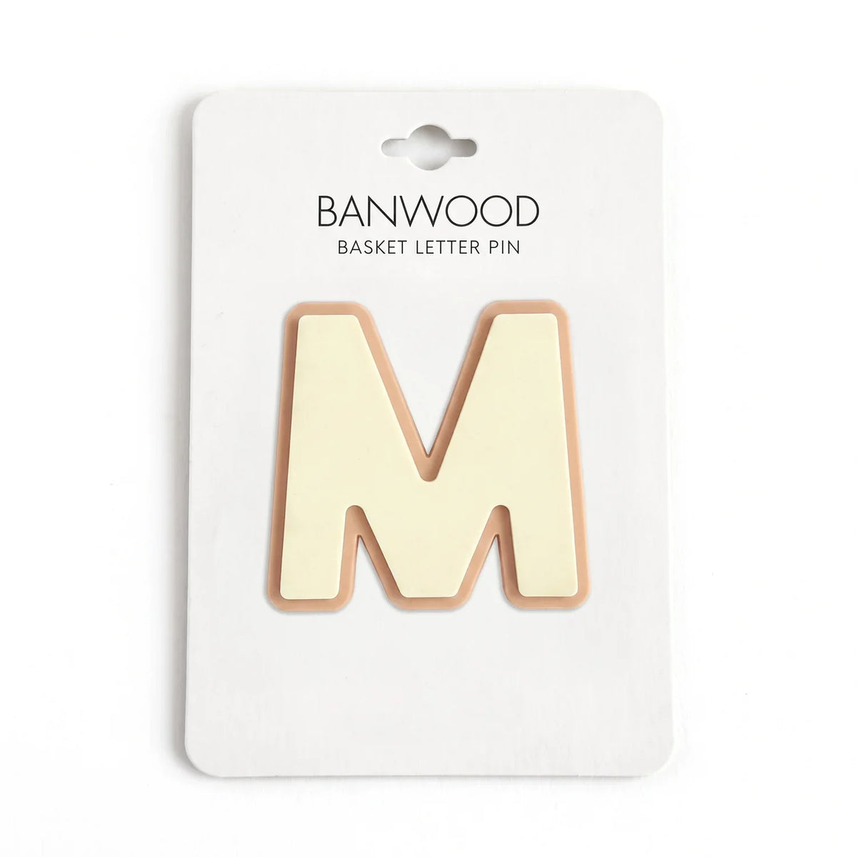 Banwood Basket Pins - M #Letter_M