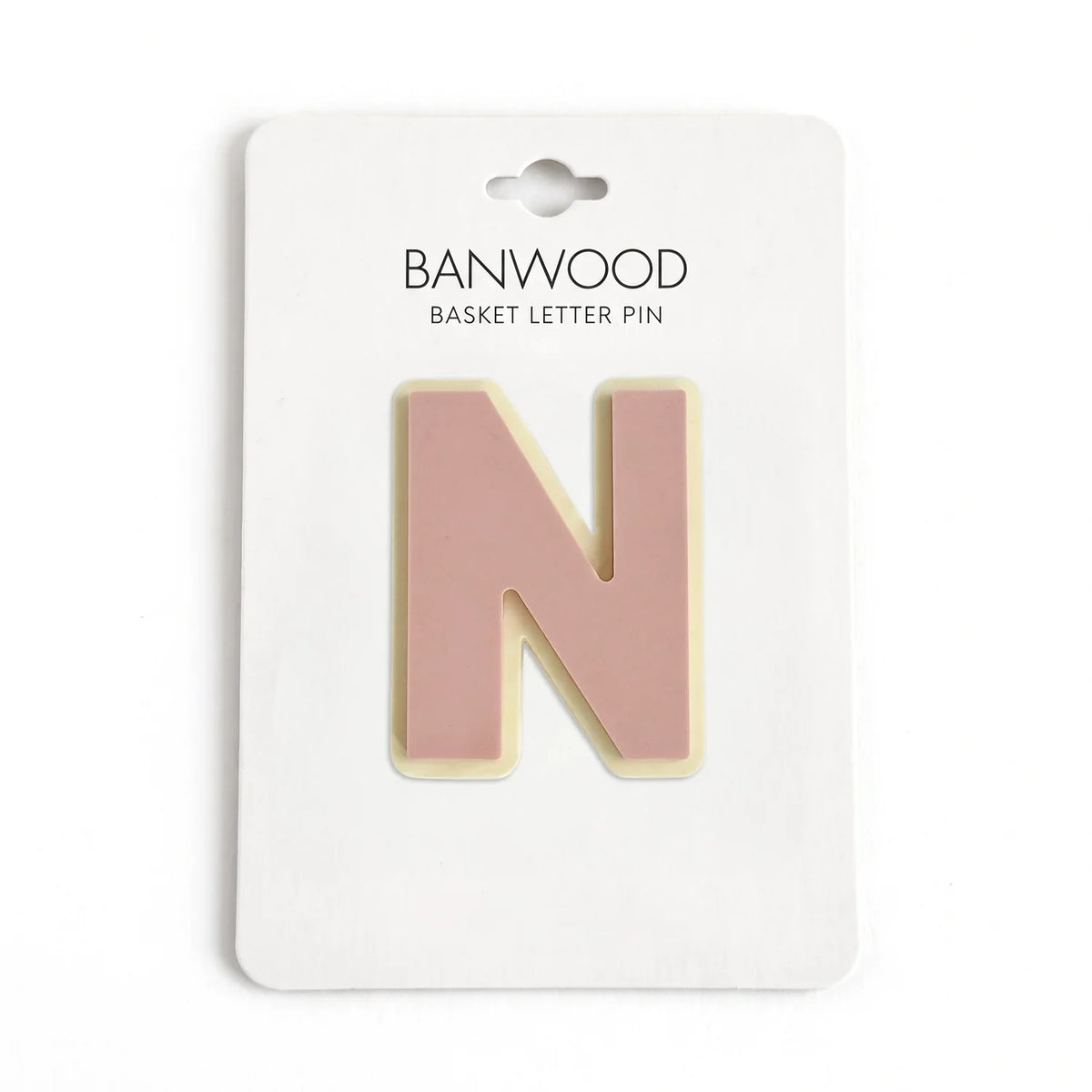 Banwood Basket Pins - N #Letter_N