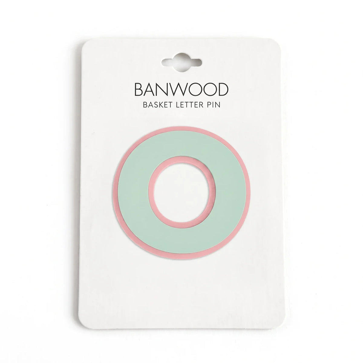 Banwood Basket Pins - O #Letter_O