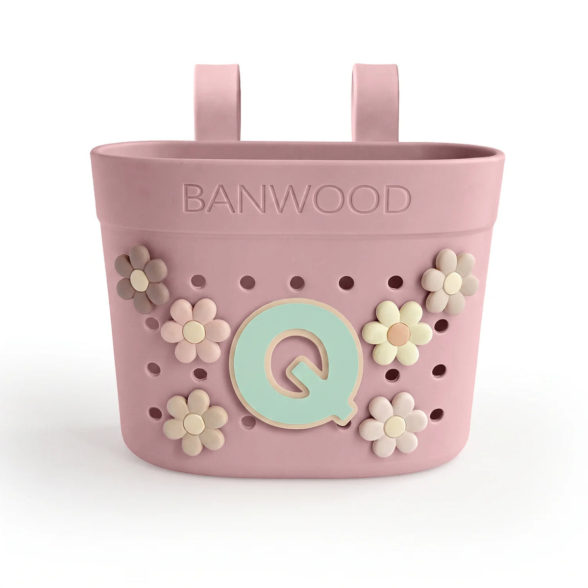Banwood Basket Pins - Q on basket #Letter_Q