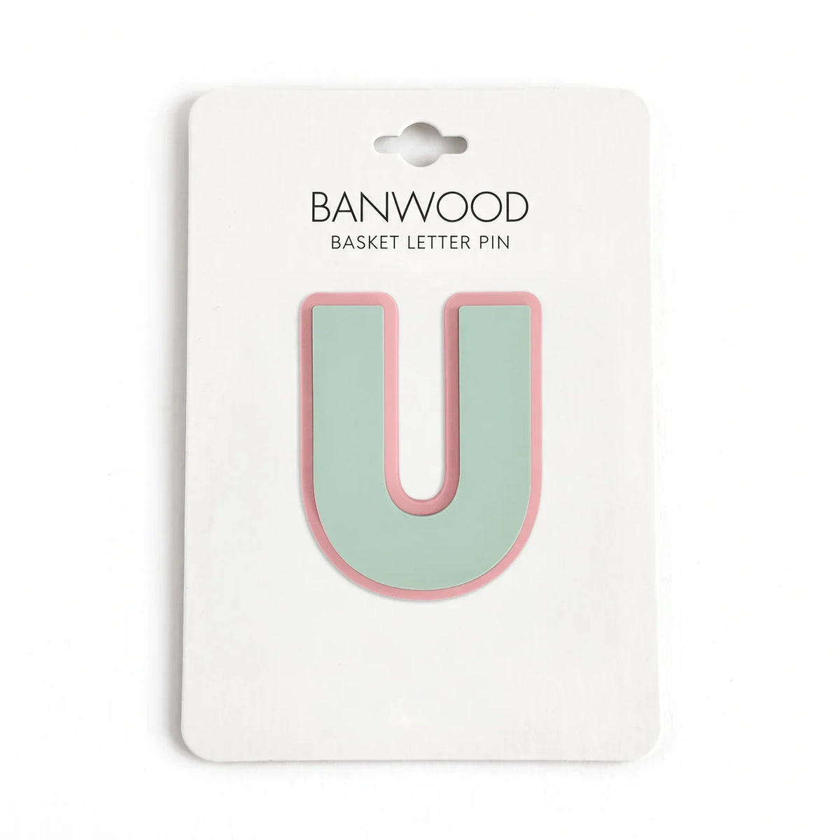 Banwood Basket Pins - U #Letter_U