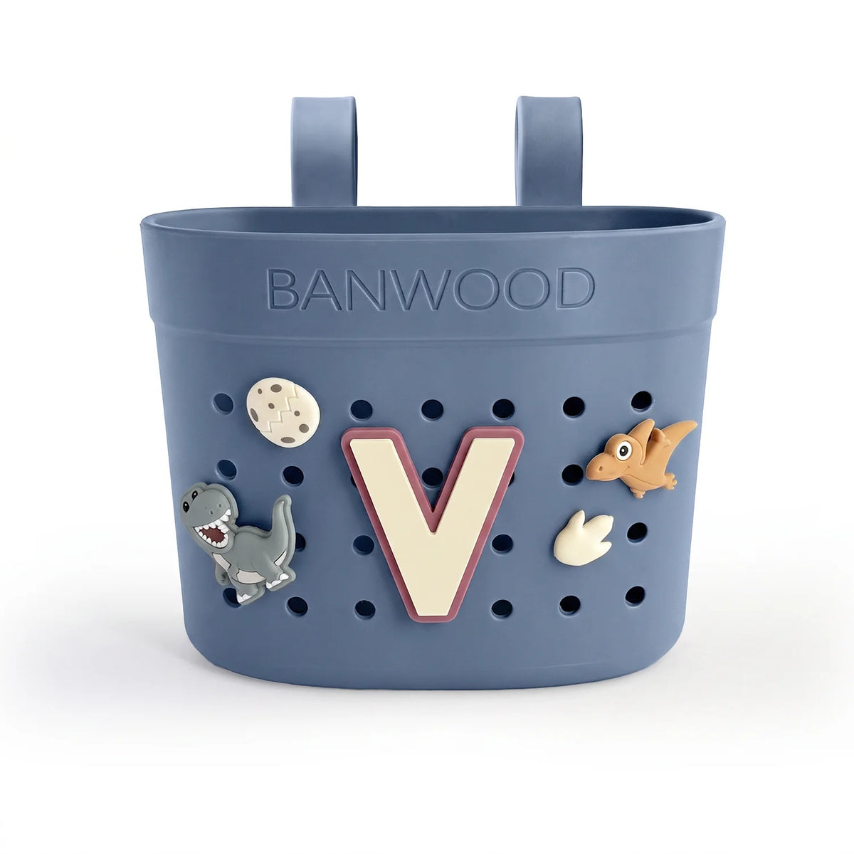 Banwood Basket Pins - V on basket #Letter_V