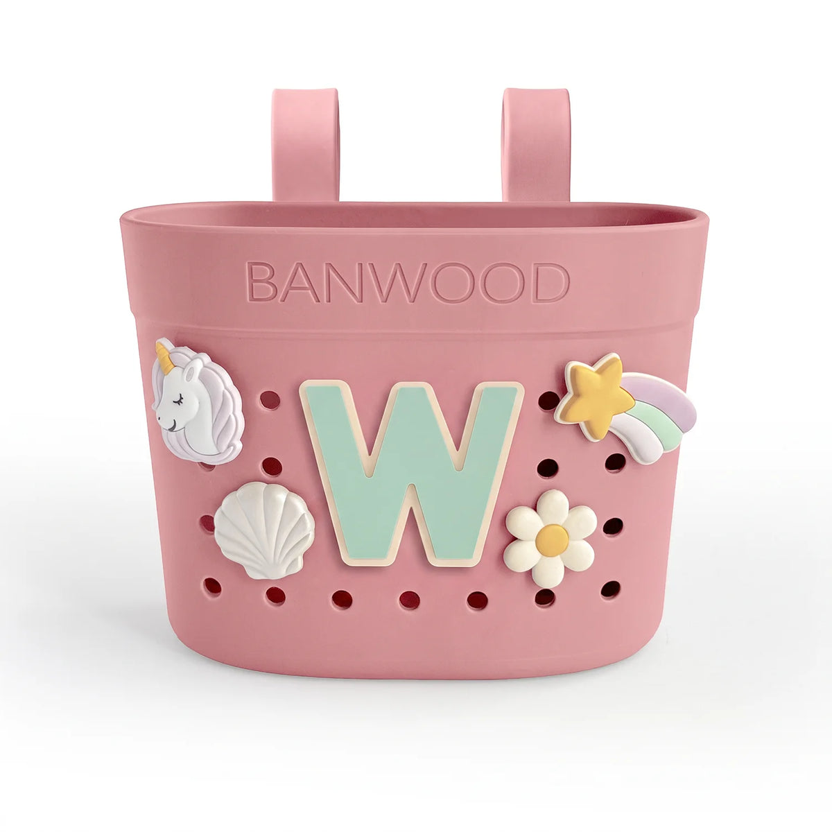Banwood Basket Pins - W on basket #Letter_W